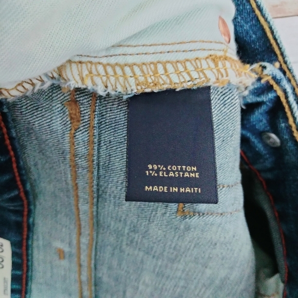 Cremieux Mens Jeans 38/32 Distressed Straight Leg 859 - Picture 4 of 5